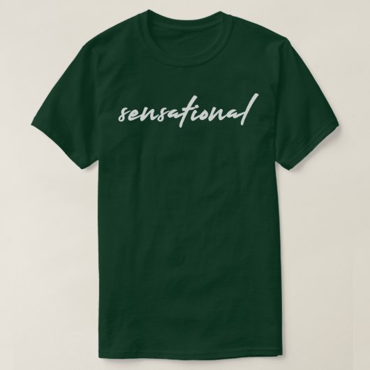 Sensationelle Kalligraphie T-Shirt (Design vorne)