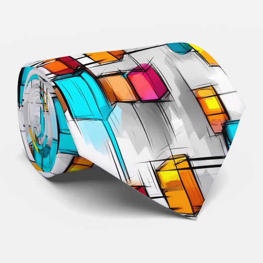 Sensationelle Krawatte (Gerollt)