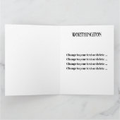 Sensationelle Senior Golfers Karte (Innenseite)