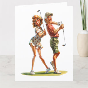 Sensationelle Seniorengolfer Karte