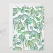 Sensationelle Sukkulente Hochzeitseinladungen Einladung (Rückseite)