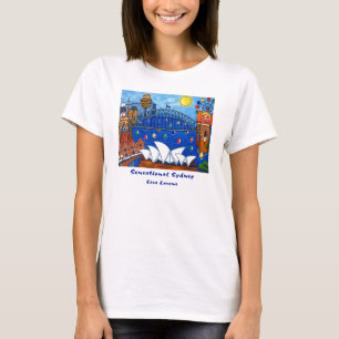 Sensationelle Sydney-Damen-Spitze T-Shirt