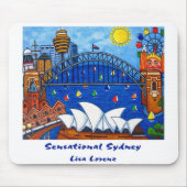Sensationelle Sydney-Mausunterlage Mousepad (Vorne)