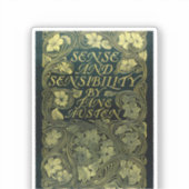 Sense and Sensibility Cover Aufkleber (Vorderseite)
