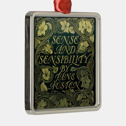 Sense and Sensibility Cover Ornament Aus Metall (Rechts)