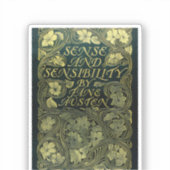 Sense and Sensibility Cover Sticker (Vorderseite)
