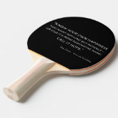 Sense And Sensibility Quote I Tischtennis Schläger (Vorderseite)