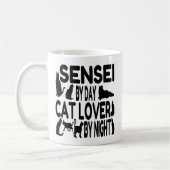 Sensei liebt Katzen Kaffeetasse (Links)