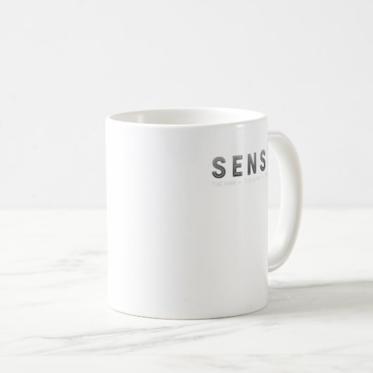 Sensei - Myth Legend Martial Arts Trainer Karate T Kaffeetasse (VorderseiteRechts)