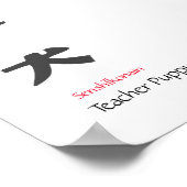 Sensei Pup Poster (Ecke)