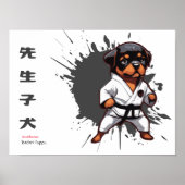 Sensei Pup Poster (Vorne)