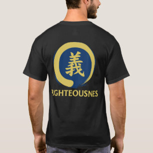 Sensei’s Supplies Bushido Rechtschaffenes Kanji T-Shirt
