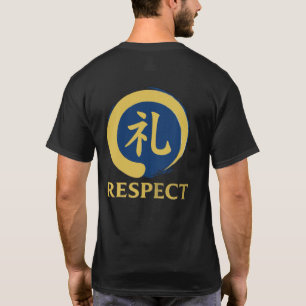 Sensei’s Supplies Bushido Respekt Kanji T-Shirt