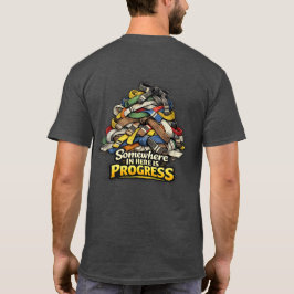 Sensei’s Supplies Somewhere In Here Is Progress  T-Shirt