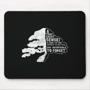Sensei Tumbler Wertschätzung Danke Karate Teach Mousepad
