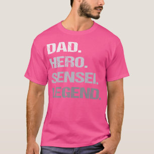 Sensei Vater Karate Judo T-Shirt