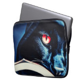 Sensenmann Cat Laptopschutzhülle (Vorderseite Links)