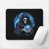 Sensenmann Death Skeleton Halloween Mousepad (Mit Mouse)