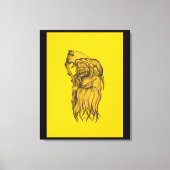 Sensenmann - Der Tod Leinwanddruck (Vorderseite)