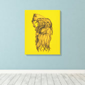 Sensenmann - Der Tod Leinwanddruck (Insitu (Holzboden))