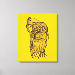 Sensenmann - Der Tod Leinwanddruck