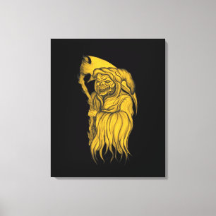 Sensenmann - Der Tod Leinwanddruck