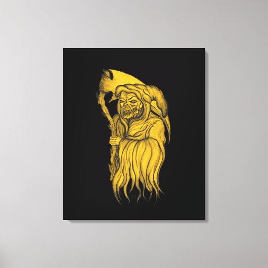 Sensenmann - Der Tod Leinwanddruck (Vorderseite)