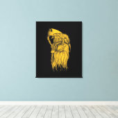 Sensenmann - Der Tod Leinwanddruck (Insitu (Holzboden))