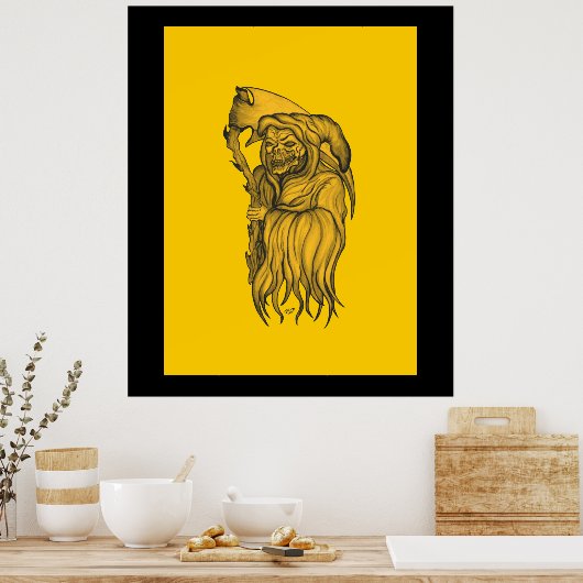 Sensenmann - Der Tod Poster (Küche)