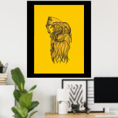 Sensenmann - Der Tod Poster (Heimbüro)