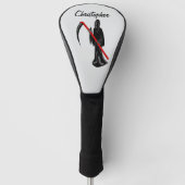 Sensenmann-Design Golf Headcover (Vorderseite)