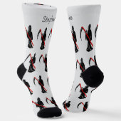 Sensenmann-Design Socken (Gewinkelt)
