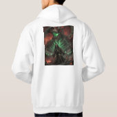Sensenmann dunkle Gothic-Kunst Hoodie (Rückseite)