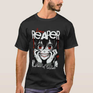 Sensenmann-Einsamkeit-Loslösung-Kunst T-Shirt