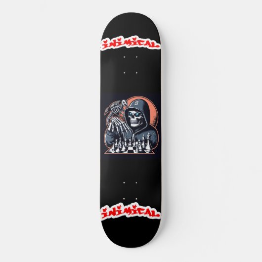 Sensenmann für inimitiertes Detroit Skateboard (Vorderseite)