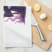 Sensenmann Geschirrtuch (Viertel Falte)