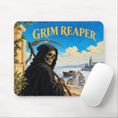 Sensenmann, Gothic Fantasy Monster Mousepad (Mit Mouse)