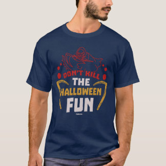 Sensenmann Halloween-Kostüm lustig T-Shirt