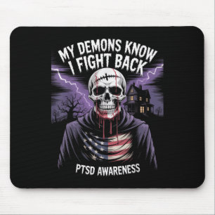 Sensenmann hat meine Dämonen wissen, dass ich psyc Mousepad