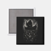 Sensenmann Horror Goth Charon Hades Underworld Myt Magnet (Vorderseite/Rückseite)