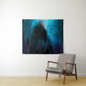 Sensenmann im Dunkeln Wandteppich (Beispiel (Horizontal))