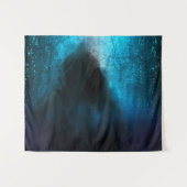 Sensenmann im Dunkeln Wandteppich (Vorderseite (Horizontal))