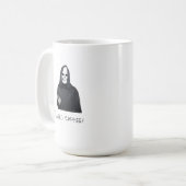 Sensenmann-Kaffee-Tasse Kaffeetasse (Vorderseite Links)