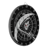 Sensenmann Madness Dart Board Dartscheibe (Vorderseite Links)