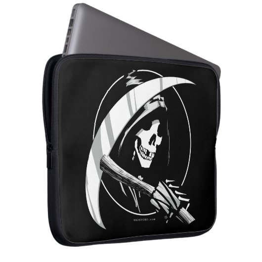 Sensenmann Madness Notebook-Abdeckung Laptopschutzhülle (Vorne Rechts)