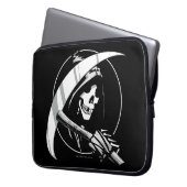 Sensenmann Madness Notebook-Abdeckung Laptopschutzhülle (Vorderseite Links)