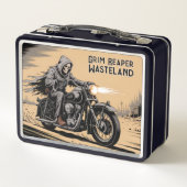 Sensenmann Metall Brotdose (Rückseite)