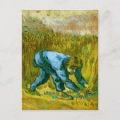 Sensenmann mit Sickle (nach Millet), Van Gogh Fine Postkarte (Vorderseite)