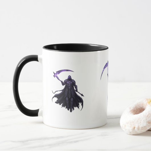 Sensenmann-Mug – Triple Shadow Lords Edition ⚔️ Tasse (Mit Donut)