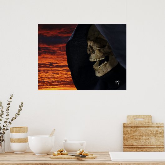 Sensenmann Poster (Küche)